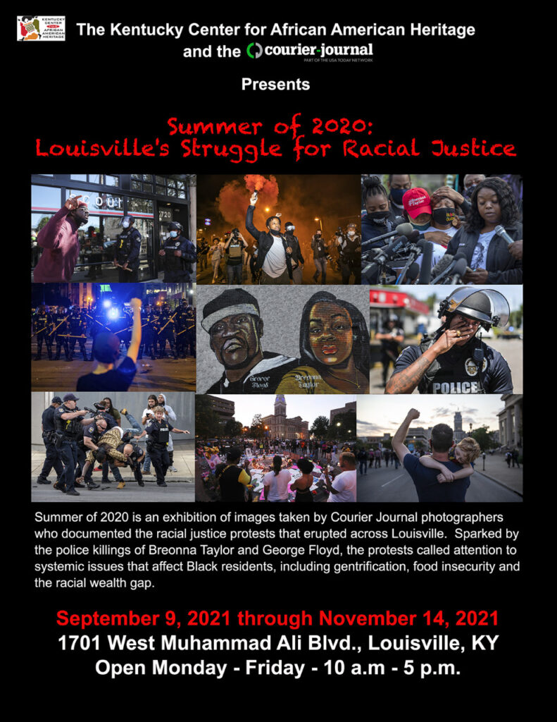 Summer of 2020: Louisville’s Struggle for Racial Justice1701 West Muhammad Ali Blvd
Louisville, KY  40203